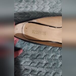 Kenneth Cole Reaction Cross Wedges in Black, size US 8